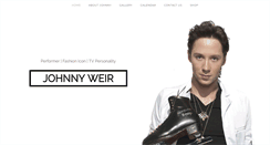 Desktop Screenshot of johnnygweir.com